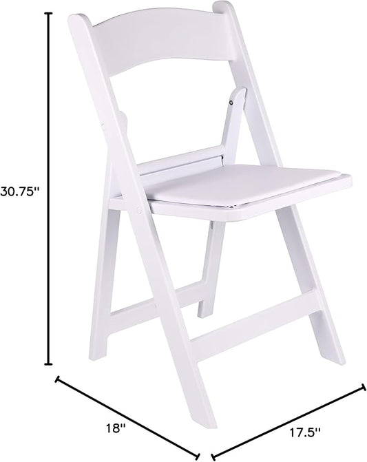 BTEXPERT 50 Pack Resin Folding Chair Vinyl Padded Seat 1000lb Weight Capacity Indoor Outdoor Lightweight Set for Home Event Party Picnic Kitchen Dining Church School Weddings