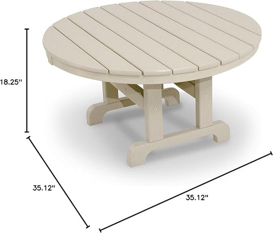 Trex Outdoor Furniture Cape Cod Round 36" Conversation Table