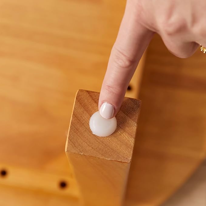 ECR4Kids 30in Square Hardwood Table with 22in Legs, Kids Furniture, Honey