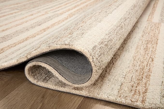 Loloi Chris Loves Julia Chris Collection CHR-03 Ivory/Clay 2'-3'' x 3'-9'', .50" Pile Height, Accent Rug