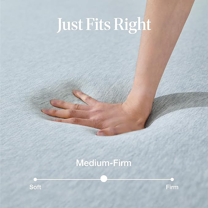 LIFEMENT Basic Full Graphite Infused Memory Foam Mattress in a Box | Medium Firm Bed, Fiberglass Free, CertiPUR-US Certified Foam, Cooling Comfort & Support, 10 Inch