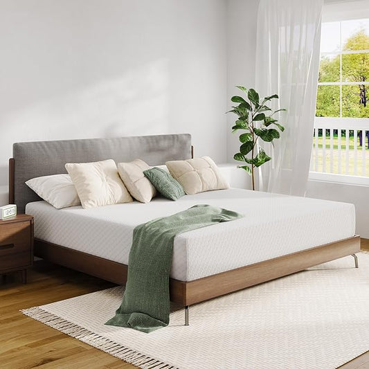 Novilla Twin Size Mattress, 10 Inch Memory Foam Mattress Twin for Balanced Support & Pressure Relief, Cooling Comfort for Nightlong Refreshment, CertiPUR-US Certified Mattress in a Box, Medium Firm