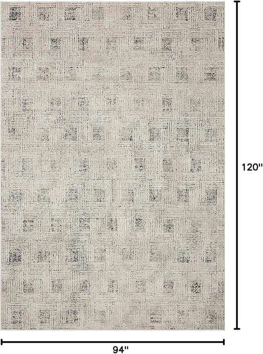 Loloi Kamala Collection KAM-01 Grey/Graphite 7'-10" x 10' Area Rug