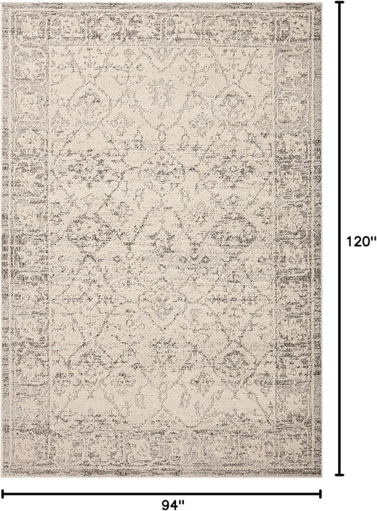 Loloi Magnolia Home by Joanna Gaines Gigi Collection GIG-02 Ivory/Stone 7'-10" x 10' Area Rug