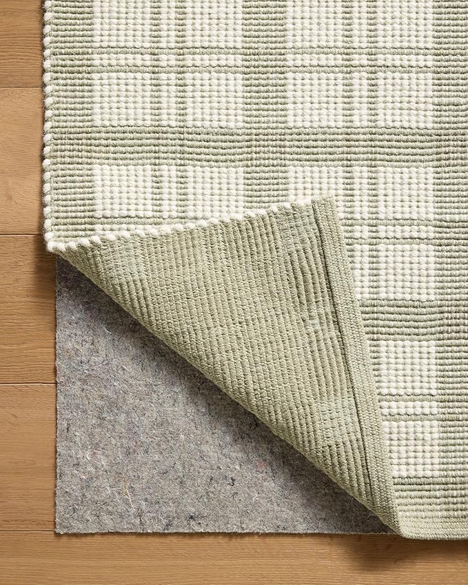 Loloi Magnolia Home by Joanna Gaines Ryder Collection RYD-01 Sage/Ivory 5'-0" x 7'-6" Area Rug