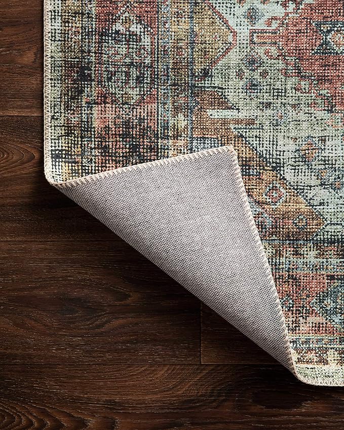 Loloi II Skye Collection SKY-06 Apricot/Mist 2'-3" x 3'-9" Accent Rug