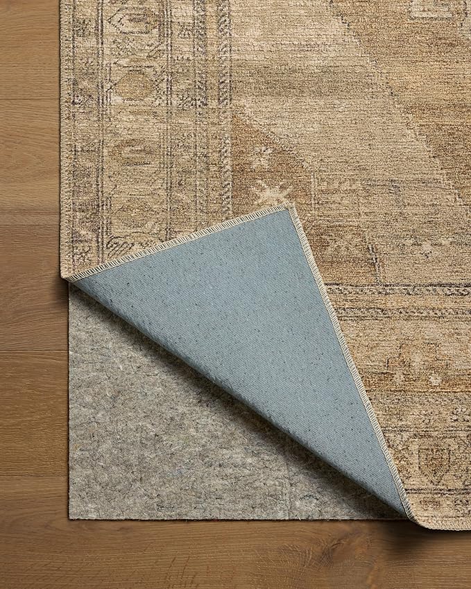 Loloi Amber Lewis Cambria Collection CBR-03 Taupe/Antique Bronze 5'-0" x 7'-6" Area Rug Jute, Neutral, Vintage Style, Antique Tone, Living, Bedroom, Dining, Carpet