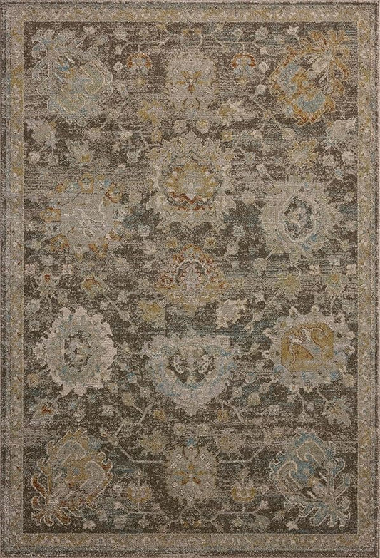 Loloi Magnolia Home by Joanna Gaines Mona Collection MOA-02 BARK/Multi 2'-6" x 10'-0" Runner Rug