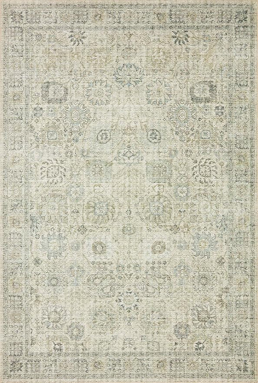 Loloi Skye Collection SKY-14 Natural/Sage 2'-6" x 10'-0" Runner Rug