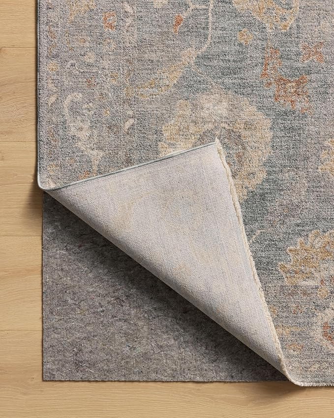 Loloi Chris Loves Julia Louisa Collection LOI-02 Ocean/Sunset 2'-7" x 8'-0", .38" Pile Height, Runner Rug