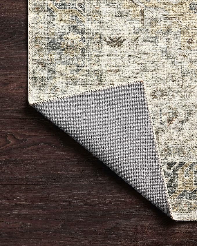 Loloi Skye Collection SKY-13 Natural/Sand 7' x 9' Oval Area Rug