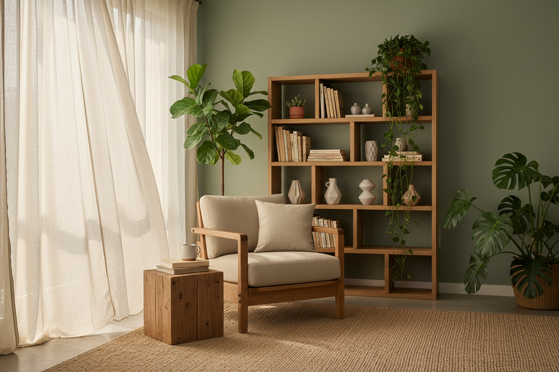Bring Nature Indoors: The Harmony of Planterior and Wood Furniture