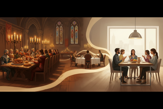 : From Banquet Hall to Communication Hub: The Centuries-Old Story of the Dining Table