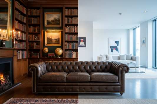 From British Noble Studies to Modern Living Rooms: The History of the Classic Chesterfield Sofa