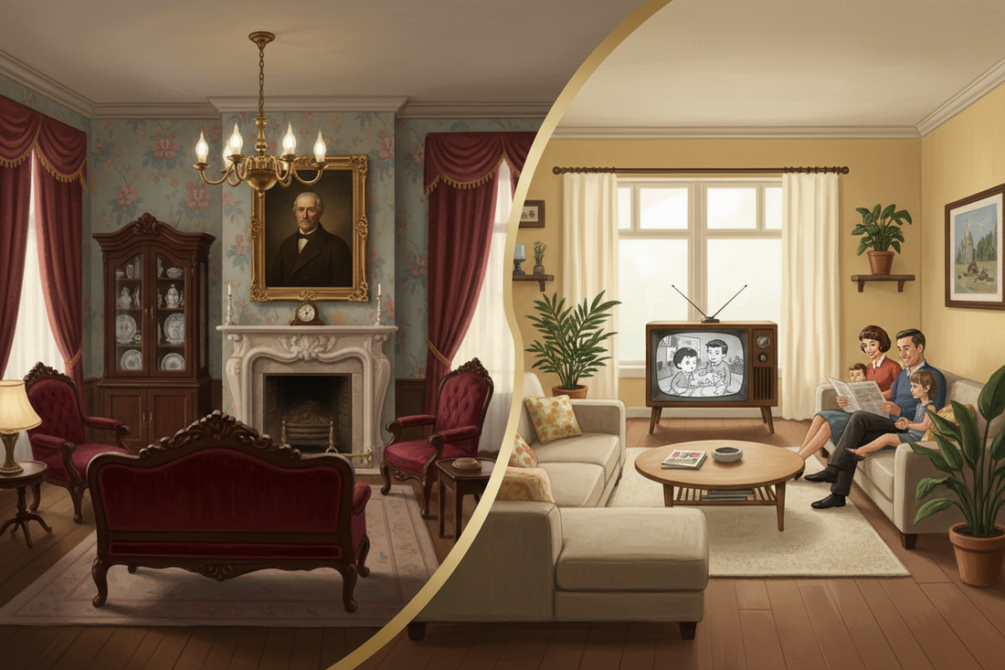 From 'Parlor' to 'Living Room': The Fascinating Evolution of the American Living Space