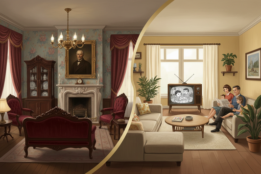 From 'Parlor' to 'Living Room': The Fascinating Evolution of the American Living Space