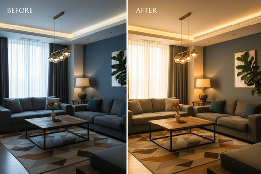 How Lighting Changed the Entire Mood of Our Home