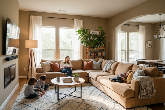 How One Sectional Sofa Changed the Way We Use Our Living Room