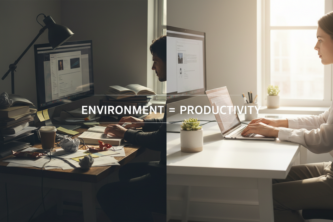 Why Your Workspace Matters More Than Your Motivation