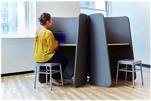 Safco Roam Personal Workstation, Tan, 33"w x 30"d x 51.5"h