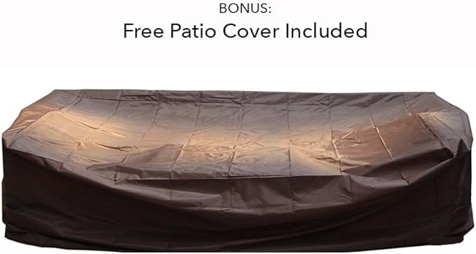 7-Piece Outdoor Patio Wicker Furniture Set, No-Assembly Sectional Sofa with Weather-Resistant Cushions, All-Weather Conversation Set (Supercrylic Gray)