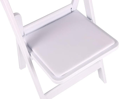 BTEXPERT 30 Pack Resin Folding Chair Vinyl Padded Seat Indoor Outdoor Lightweight Set for Home Event Party Picnic Kitchen Dining Church School Weddings