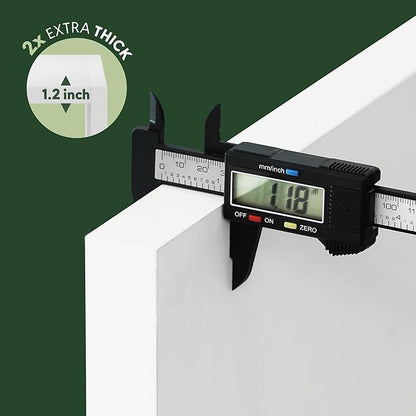 Furinno CUBICLE Book Shelf, 4-Cube Vertical Thick Frame Bookshelf, Horizontally & Vertically Reversible Bookcase with Open Back, 14.6 x 15.9 x 58, for Living Room, Bedroom, Home Office, Black Dark Oak