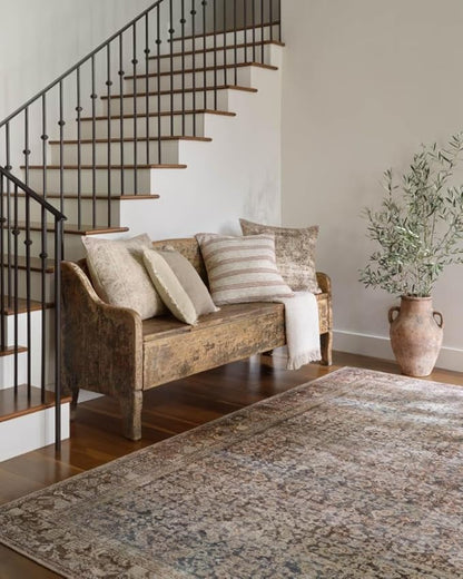 Loloi Amber Lewis Georgie Collection GER-09 Multi/Spice 10'-0" x 14'-0", .19" Pile Height, Area Rug