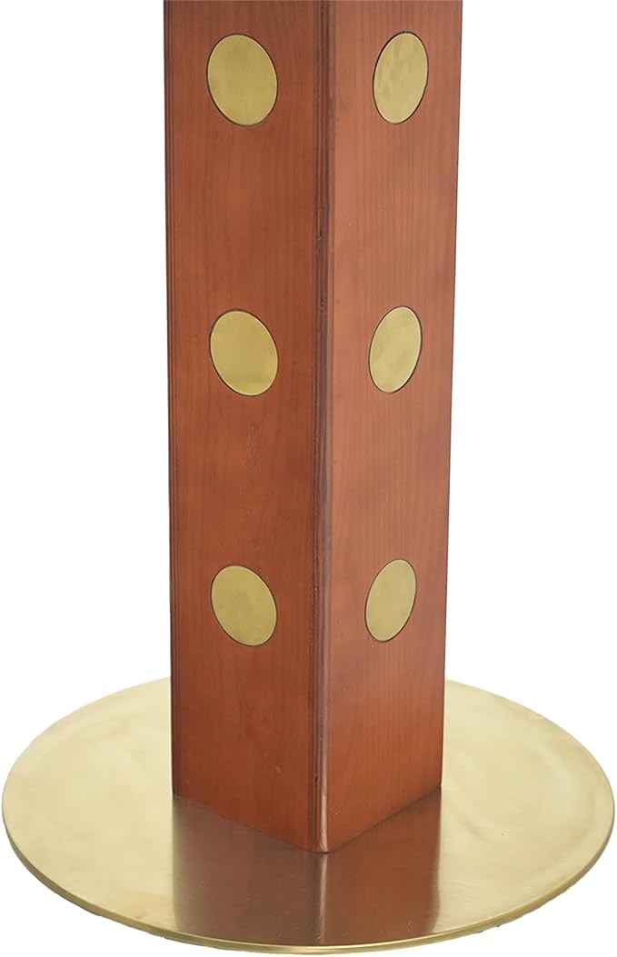 Sintered Stone Office Table and Chair Set - 33.5" Round Table for Small Offices (Red Leg and White Top, 1 Table and 4 Chairs)