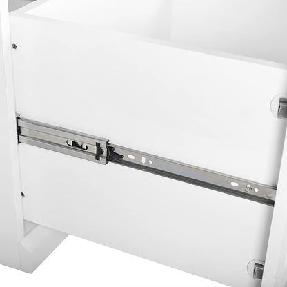 Crosley Furniture Harper 3-Piece Hall Tree Entryway Set with Storage Bench and Coat Rack Hooks for Hanging, White