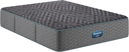Beautyrest Days End Plush 14" Mattress - Twin XL - Cooling Tech, Supportive Durable Pocketed Coils, Pressure Relief, Motion Separation; 100 Night Sleep Trial and 10 Year Warranty