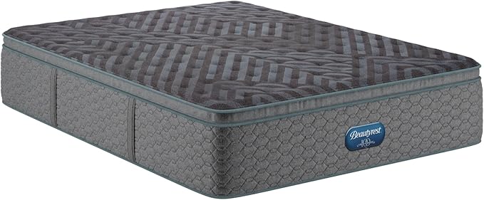 Beautyrest Days End Medium Firm Pillow Top 14.75" Mattress - Twin XL - Cooling Tech, Supportive Durable Pocketed Coils, Pressure Relief, Motion Separation; 100 Night Sleep Trial and 10 Year Warranty