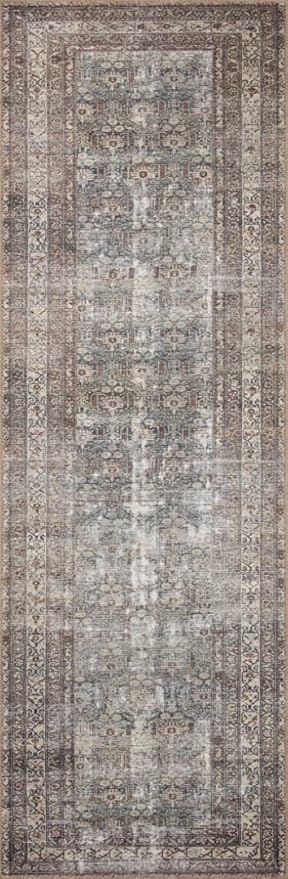 Loloi Amber Lewis Georgie Collection GER-10 Moss/Bark 10'-0" x 14'-0", .19" Pile Height, Area Rug