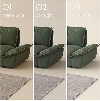 POVISON Oversized Modular Sectional Sailboat Sofa for Living Room with Adjustable Backrest Modern Sectional Couches Loveseat Large Deep Sofa Set 2 Seats Big Comfy Cloud Couch for House Office