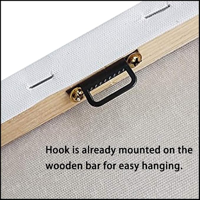 Wieco Art Wheat Field with Cypresses by Van Gogh Classical Oil Paintings Reproduction Large Modern Canvas Print Wall Art Landscape Pictures Stretched and Framed Giclee s Artwork for Home