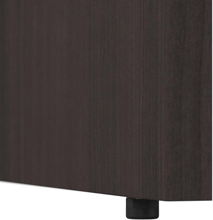 Bush Furniture BSHSCD272SG Studio C Storm Gray 72W x 30D Desk Shell