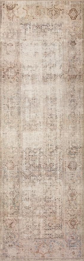 Loloi Amber Lewis Georgie Collection GER-02 Ocean/Sand 8'-4" x 11'-6", .19" Pile Height, Area Rug