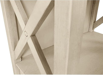 Signature Design by Ashley Bolanburg Cottage Chic Display Cabinet or Bookcase, Antique White