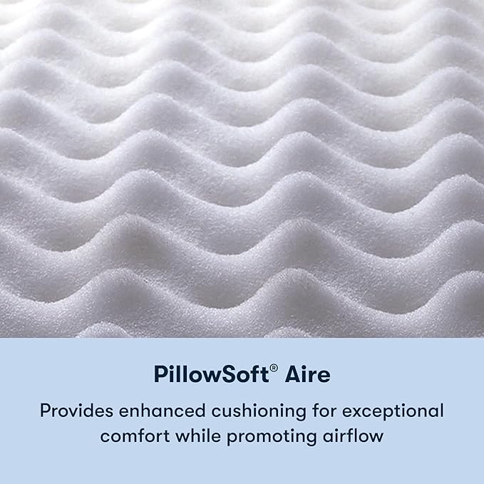 Serta Sleeptrue Medium 12" Twin Hybrid Mattress in a Box, Cooling, Breathable, and Pressure Relieving - 100 Night Trial, CertiPUR-US Certified and 10 Year Limited Warranty