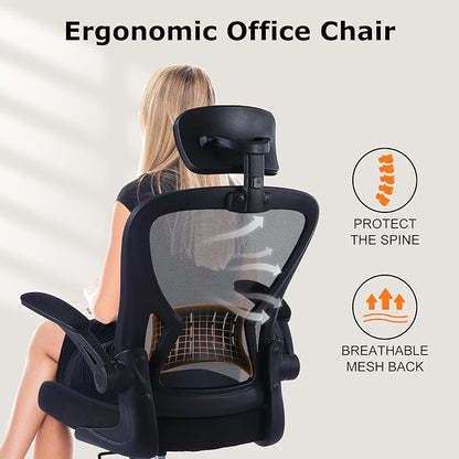 4 Pack Office Chair Ergonomic Desk Chair Comfort Adjustable Height with Wheels，Lumbar Support Mesh Swivel Computer Home Office Chair,Conference Room Chairs