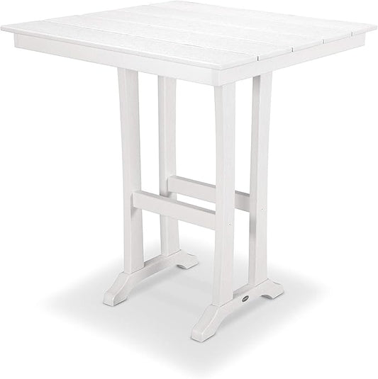 POLYWOOD® Bar Table, White