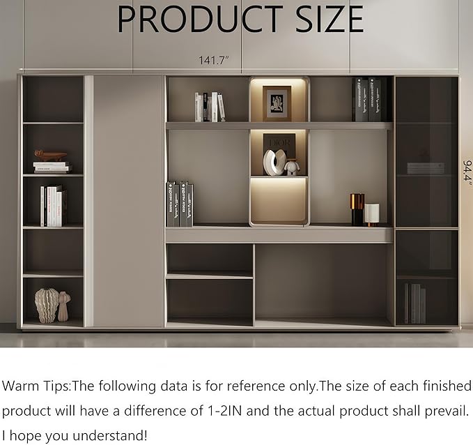 L Shaped Executive Desk, 94.5 inch Large Executive Computer Desk Set Drawers and Lockable, Power Socket and USB Port Storage, Without Desk or Computer Chair (Filing Cabinet)
