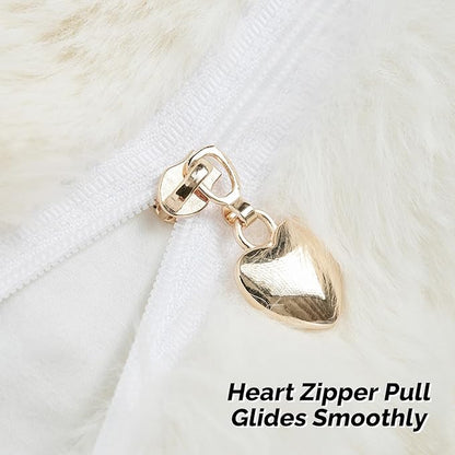 FUTEI Yellow White Decorative Throw Pillow Covers 18x18 Inch Set of 2,Soft Fuzzy Faux Rabbit Fur Cushion Covers with Raised Texture,Neutral Boho Home Decor for Couch Bed Living Room