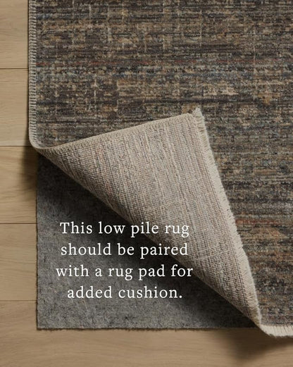 Loloi Amber Lewis Molly Collection MOL-05 Lagoon/Natural 7'-10" x 10' Low Pile Area Rug