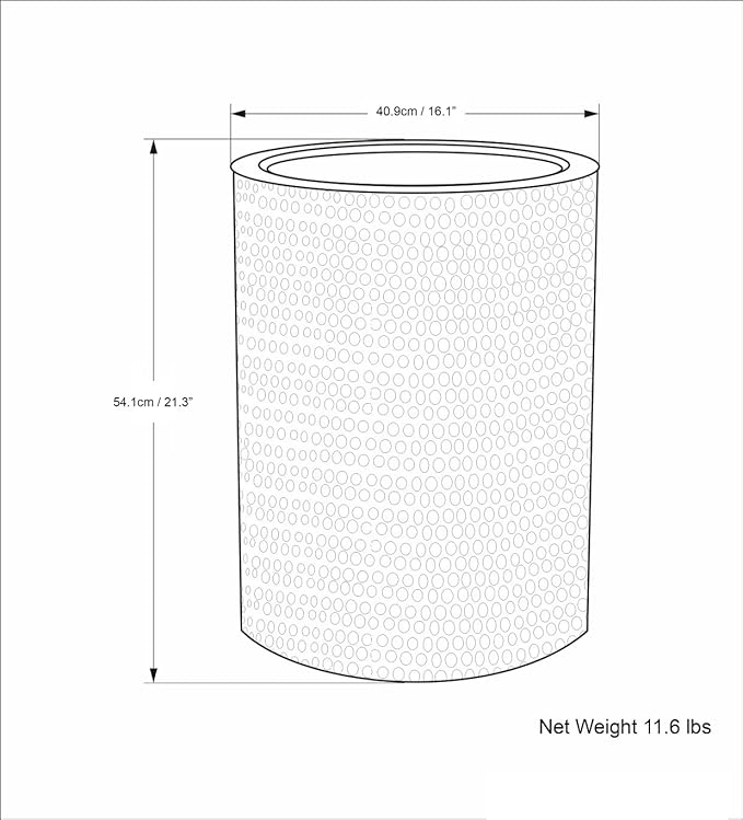 SIMPLIHOME Corbin Side Table – 16 inch Wide Metal Round Accent Table in Hammered Antique Gold, Industrial Style End Table for Living Room, Bedroom, or Office with Sturdy Base, Assembled