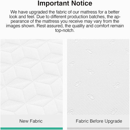 Novilla Twin Mattress, 6 Inch Twin Memory Foam Mattress for Pressure Relief & Comfort Sleep, with Spine Support for Kids, CertiPUR-US Certified Mattress in a Box, Medium Firm