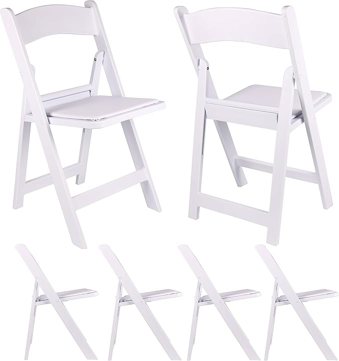 BTEXPERT Set of 20,Resin Folding Chair Vinyl Padded Seat 1000LB Weight Capacity Indoor Outdoor Lightweight Set for Home Event Party Picnic Kitchen Dining Church School Weddings 1000lb Weight Capacity