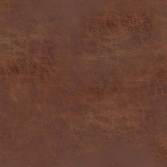 SIMPLIHOME Gabbie 48 inch Wide Contemporary Rectangle Rectangular Storage Ottoman in Distressed Saddle Brown Vegan Faux Leather, Assembled, for The Living Room, Entryway and Family Room