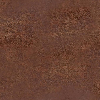 SIMPLIHOME Gabbie 48 inch Wide Contemporary Rectangle Rectangular Storage Ottoman in Distressed Saddle Brown Vegan Faux Leather, Assembled, for The Living Room, Entryway and Family Room