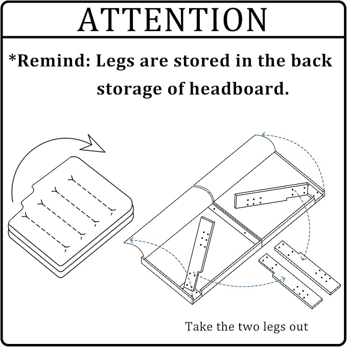 King Size Headboard Only, Linen Wall Mounted Headboard King for Adjustable Bed Modern Upholstered Head Board Easy Assembly, Linen Gray